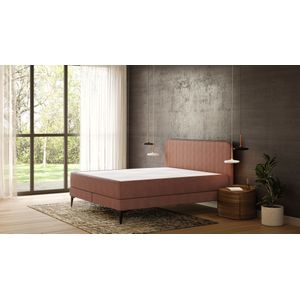 Emma Signature Boxspring Bed 140x200 - Terracotta