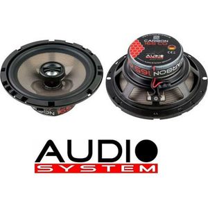 Audio System - Carbon-Series - Coaxiaal Systeem - 165 mm - PP-Membraan