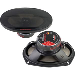 Carbon-Series - Coaxiaal Systeem - 6x9 - 4 Ohm - 100 Watt