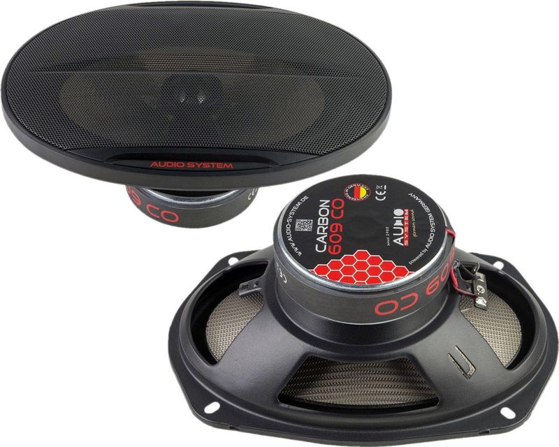 Carbon-Series - Coaxiaal Systeem - 6x9 - 4 Ohm - 100 Watt