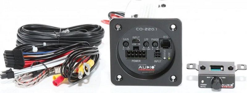 Audio System - CO-220.1 - Mono Versterker - Zwart - SMD-technologie