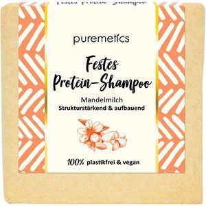 puremetics Verzorging Shampoo Shampoo bar met proteïne Amandelmelk