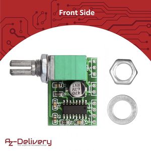 AZDelivery 5 x Mini PAM8403 Stereoforsterker