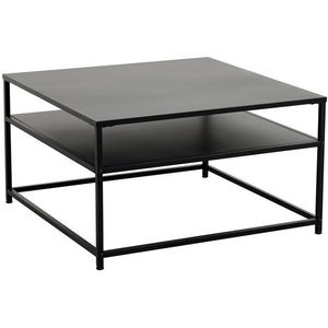 salontafel zwart metaal 70 cm
