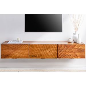 Massief houten tv-meubel SCORPION 160cm bruine mango lowboard wandkast - 43238