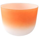 Fame Crystal Singing Bowl 13"" Orange D4 440 Hz - Klankschaal