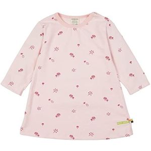 loud + proud Meisjesjurk van structuurjersey, GOTS-gecertificeerde kinderjurk