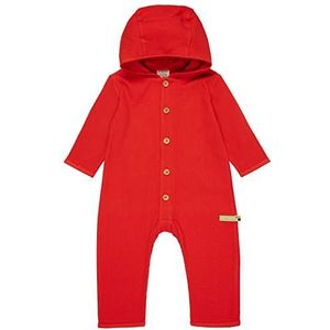 loud + proud Unisex baby wafelstructuur, GOTS gecertificeerd overall, koper, 50/56