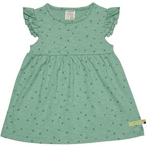 loud + proud Meisjesjurk Slub Jersey met opdruk, GOTS gecertificeerde kinderjurk, bamboe, 74/80