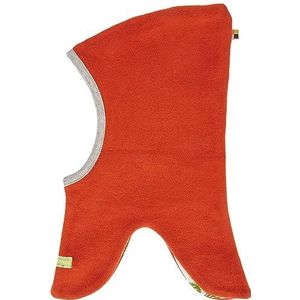 loud + proud LT1 Schlupfmütze Fleece, Gots Zertifiziert, Balaclava pour enfants unisexe, terre cuite, Terracotta