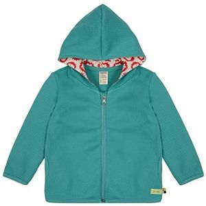 loud + proud Unisex kinderwafels, GOTS-gecertificeerd, Made in Germany sweatjack, Oregano, 74/80