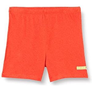 loud + proud Uniseks kindershort met linnen, GOTS-gecertificeerde shorts, koper (copper), 134-140