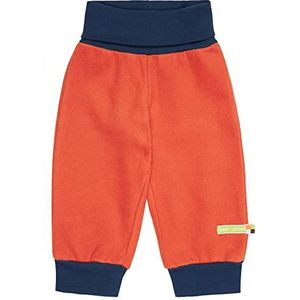 loud + proud Unisex kinderfleece, GOTS-gecertificeerde broek, bruin (cinnamon), 60