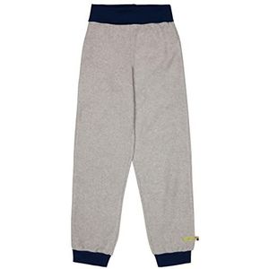 loud + proud Unisex kinderfleece, GOTS-gecertificeerde broek, zilver, 60