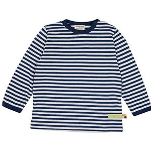 loud + proud Unisex kinderstrepen, GOTS-gecertificeerd shirt, ultramarijn, 62/68, Ultramarijn, 62/68 cm