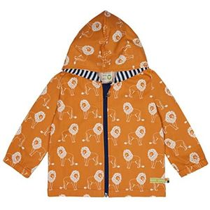 loud + proud Unisex Kids Outdoor, GOTS gecertificeerd jack, Carrot 74/80, karrood, 74/80 cm