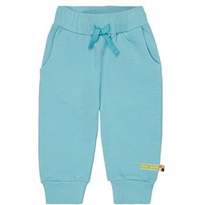 loud + proud Uniseks kinderribstructuur, GOTS-gecertificeerd, cyaan, 86/92, cyaan