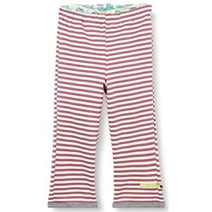 loud + proud Omkeerbare broek, GOTS-gecertificeerd, grape, 110/116 cm