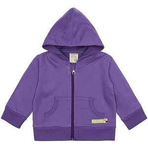 loud + proud Veste de survêtement pour fille, certifiée GOTS, violet, 110-116