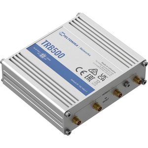 Teltonika - TRB500 - Router - Zilver - Gigabit-Ethernet - 5G-netwerk