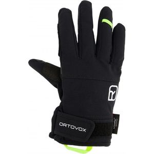 Ortovox - Toerskikleding - Tour Light Glove M Black Raven voor Heren van Wol - Maat L - Zwart