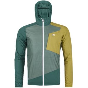 Ortovox Windbreaker Jacket Windjack (Heren |turkoois)
