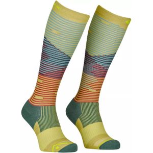 Ortovox - All Mountain Long Socks - Merinosokken - Blauw - 59% Polyamide, 39% Wol, 2% Elastaan