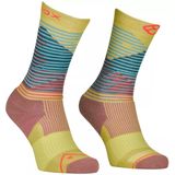 Ortovox - Womens All Mountain Mid Socks - Merinosokken - Rood