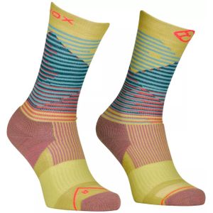 Ortovox - Womens All Mountain Mid Socks - Merinosokken - Rood