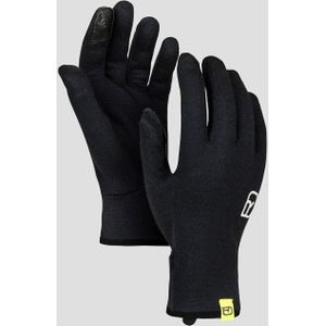 ORTOVOX Men 185 RockNWool Glove Liner Black Raven maat XL