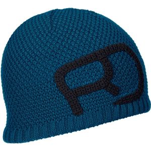 ORTOVOX Men RockNwool Beanie Petrol Blue maat One