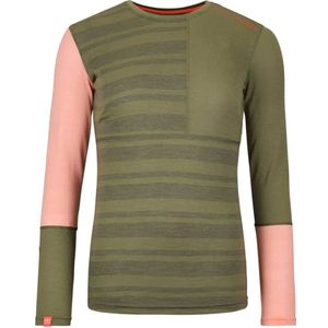Ortovox - 185 Rock'N'Wool Long Sleeve - Thermoshirt - Olijfgroen - 100% Wol