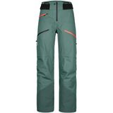 Ortovox - Women's 3L Deep Shell Pants - Skibroek - Turkoois - 100% Polyamide