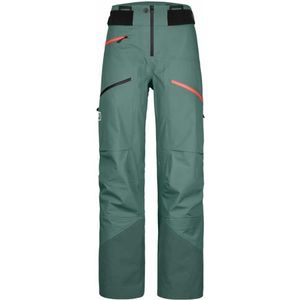Ortovox - Women's 3L Deep Shell Pants - Skibroek - Turkoois - 100% Polyamide