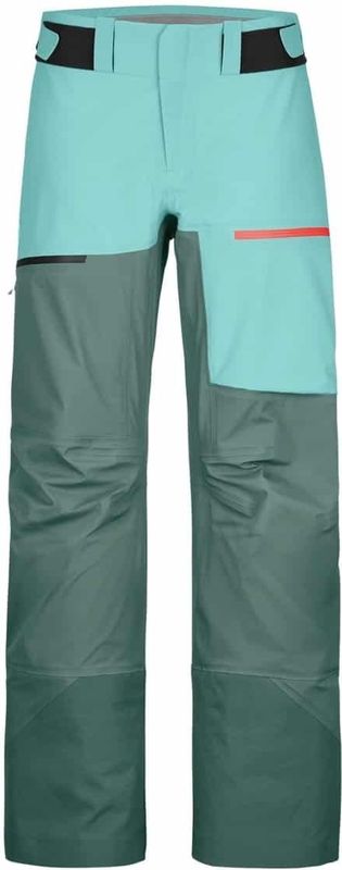 Ortovox - 3L Ravine Shell - Wandelbroek - Groen - Merino Deep Shell