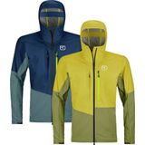 Ortovox - Mesola Jacket - Ski-jas - Olijfgroen/Geel