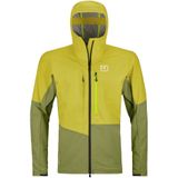 Ortovox - Mesola Jacket - Ski-jas - Olijfgroen/Geel