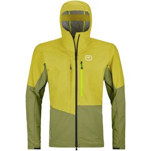 Ortovox - Mesola Jacket - Ski-jas - Olijfgroen/Geel