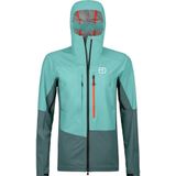 Ortovox - Womens Mesola Jacket - Ski-jas - Turkoois