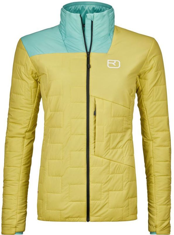 Ortovox - Womens Swisswool Piz Segnas - Isolatiejack - Geel