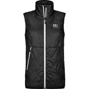 Ortovox - Womens Swisswool Piz Vial Vest - Wollen Bodywarmer - Zwart