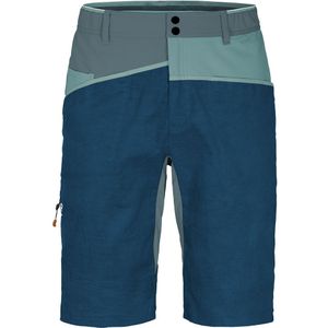 Ortovox - Casale Shorts - Sportbroek - Blauw - Katoen/Hennep/Elastaan