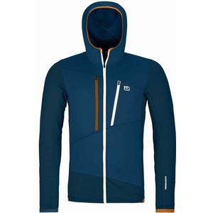 Ortovox - Fleece Grid Hoody - Fleecevest - Blauw