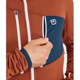 Ortovox - Fleece Grid Jacket - Fleecevest - Blauw - 66% Polyester