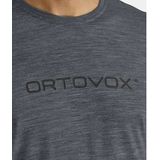 Ortovox - 150 Cool Brand - T-Shirt - Aquatic Ice - Merinowol/Lyocell/Polyamide