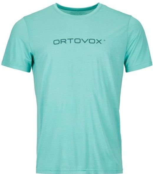 Ortovox - 150 Cool Brand - T-Shirt - Aquatic Ice - Merinowol/Lyocell/Polyamide