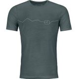 Ortovox - 150 Cool Mountain - Merinoshirt - Grijs