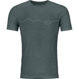 Ortovox - 150 Cool Mountain - Merinoshirt - Grijs