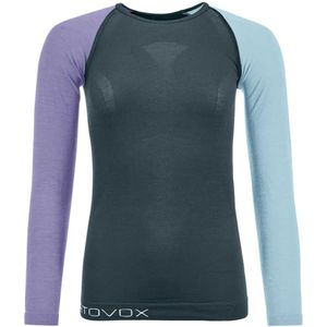Ortovox - 120 Comp Light Long Sleeve - Merino Ondergoed - Blauw