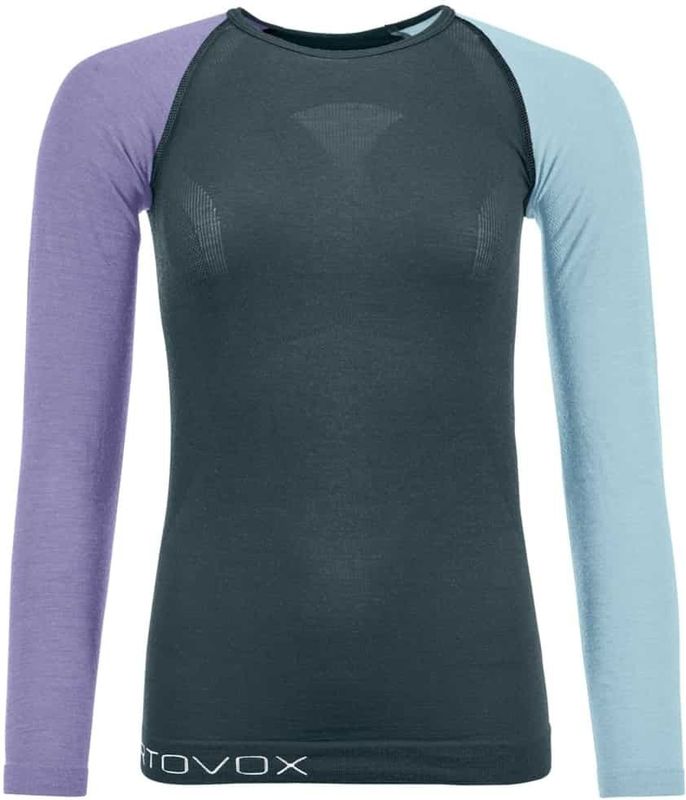 Ortovox - 120 Comp Light Long Sleeve - Merino Ondergoed - Blauw